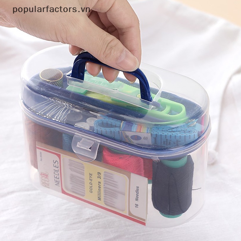Bộ Dụng Cụ May Vá Thủ Công Kèm Hộp Đựng Tiện Lợi