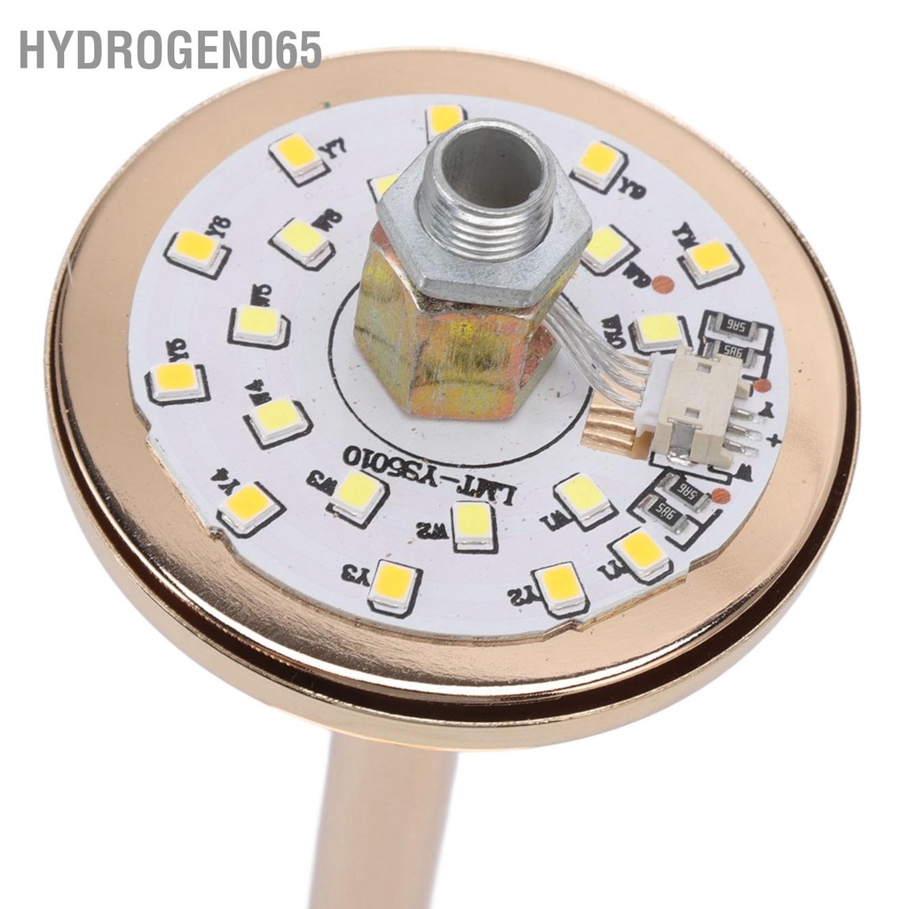 Hydrogen065 Lông Vũ Đèn Bàn Cảm Ứng USB Đà Điểu 3 Màu Mờ Để Vàng Đế Kim Loại 30 chiếc