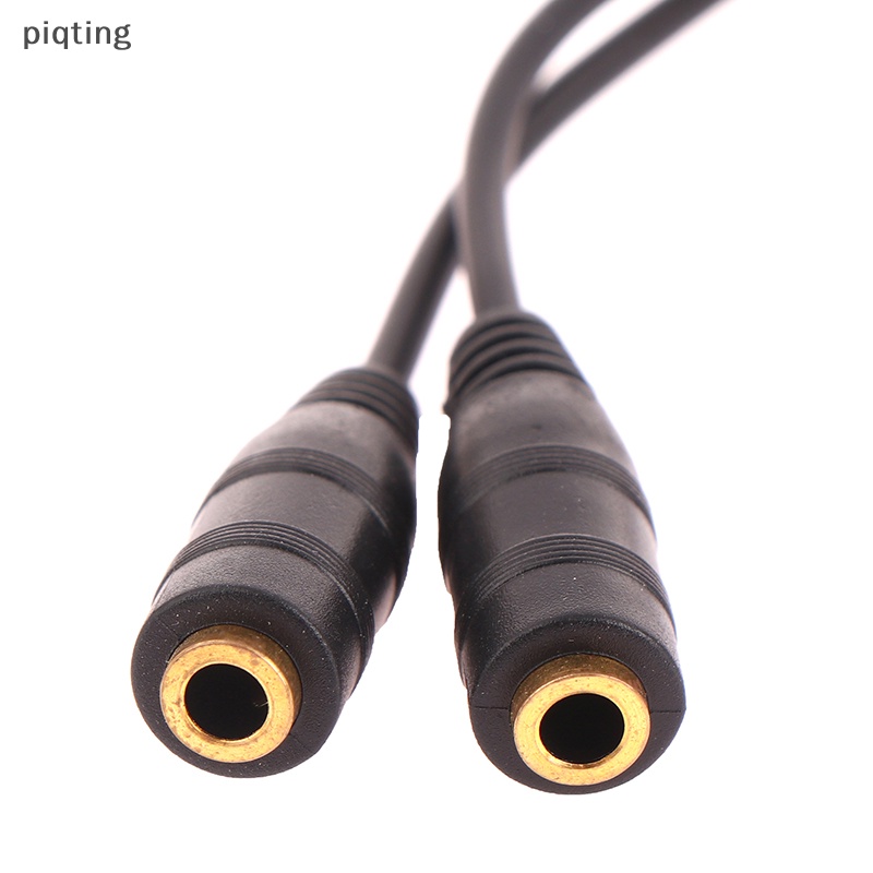 Cáp Chia Tai Nghe 2 CổNg 3.5mm Sang 2 Lỗ CắM Chuyên DụNg Cho Iphone Android