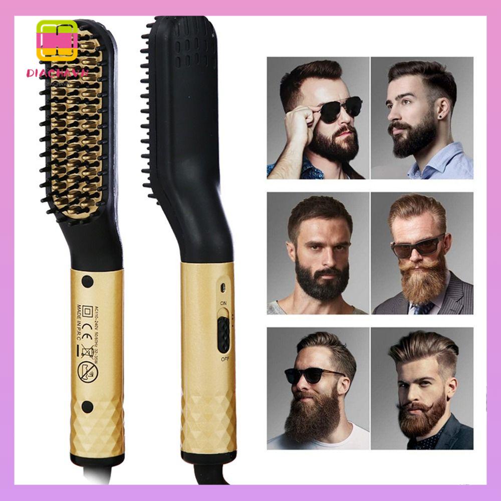 Lược Gốm Chải Thẳng Râu Mini Chuyên Nghiệp Cho Nam