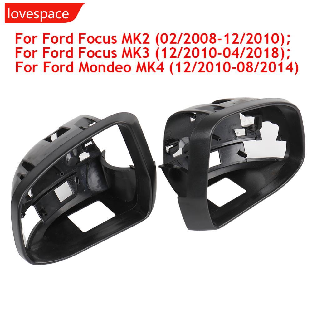 1 Khung Gương Chiếu Hậu Cho Xe Hơi Ford Focus MK3 MK2 2012 2014 2015 2018 2010 2011 Mondeo MK4 H2V1