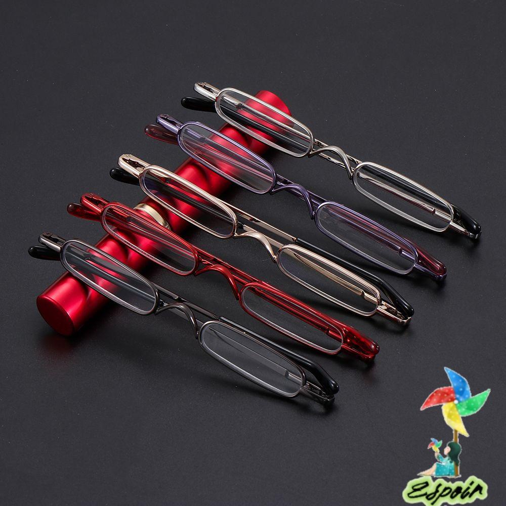 ESPO Kính Đọc Sách Mini Kèm Hộp Đựng Bút Tiện Dụng Cho Nam Và Nữ Ốp