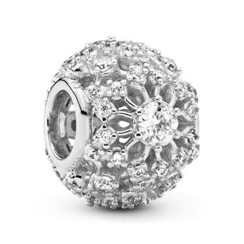 Hạt Charm Hình Trái Tim Pha Lê Thời Trang Dành Cho Nữ