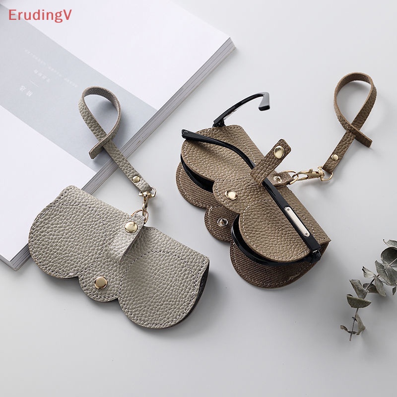 Túi Da PU Đựng Mắt Kính Chống Áp Lực Tiện Dụng