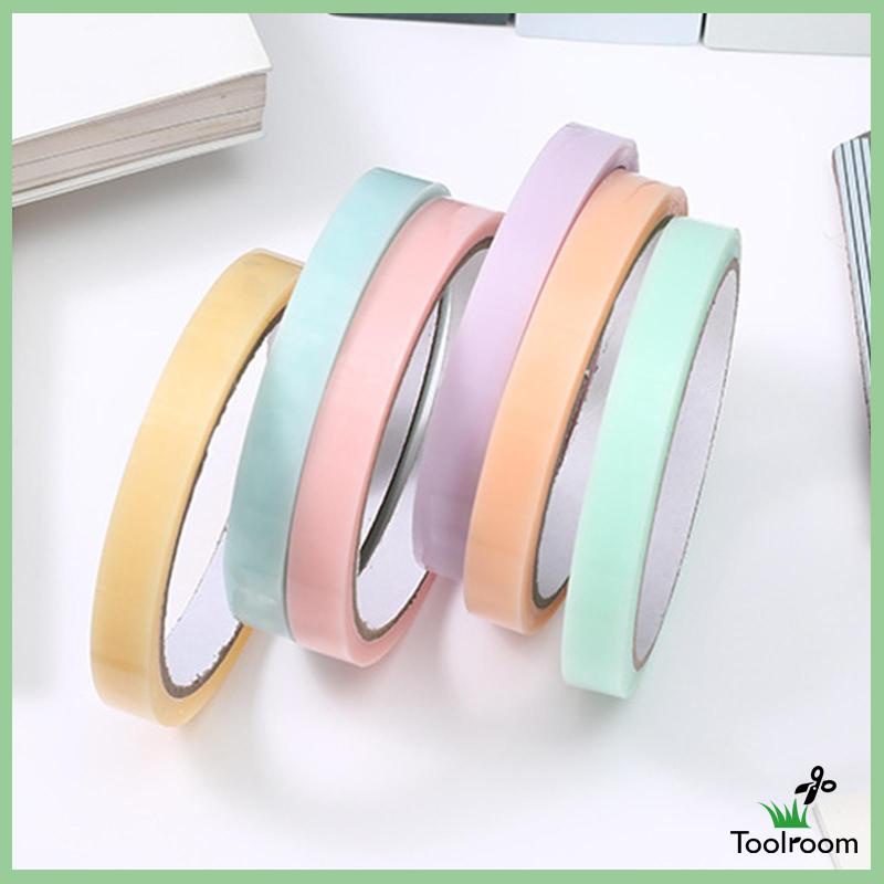 Bộ 6 Cuộn Băng Dính Nhiều Màu Để Làm Đồ Trang Trí Tiện Dụng