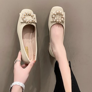Giày Búp Bê Da Thời Trang Dành Cho Nữ