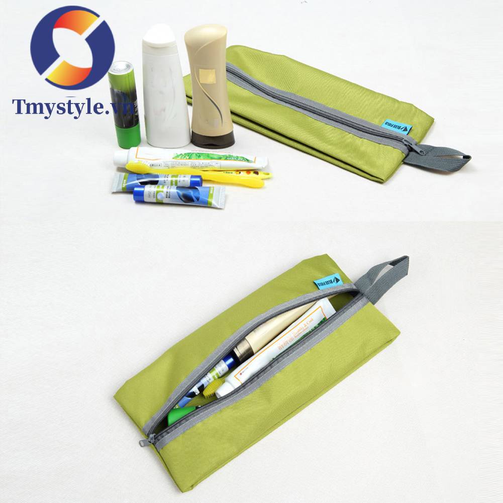 Túi Đựng Đồ Trang Điểm 600D Bằng Vải Oxford Chống Nước Có Tay Cầm Dành Cho Cắm Trại