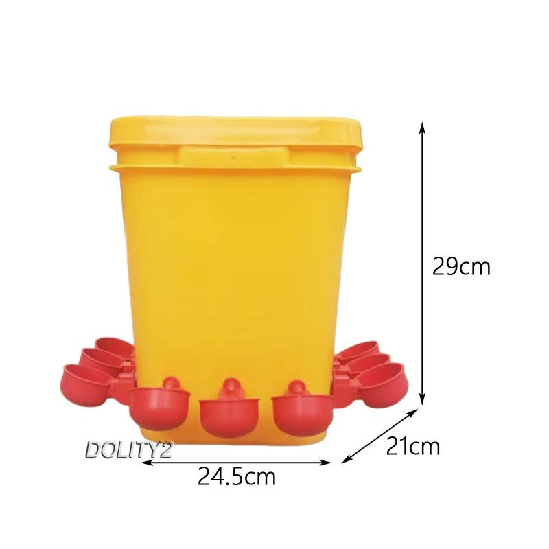 Máng Uống Nước Tiện Lợi Cho Gà Vịt