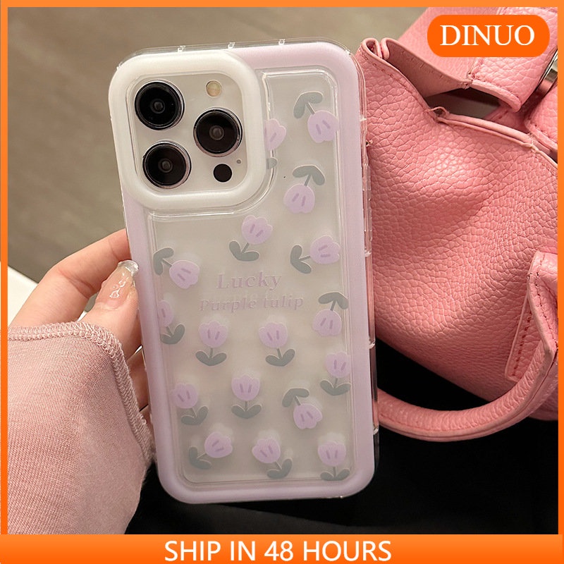 Ốp Điện Thoại Túi Khí Chống Sốc Hình Hoa Cho iphone15 / 14promax / 13 / 12 / 11 / XR / XS / X / XSMAX / 6PLUS / 6SPLUS / 7 / 8PLUS