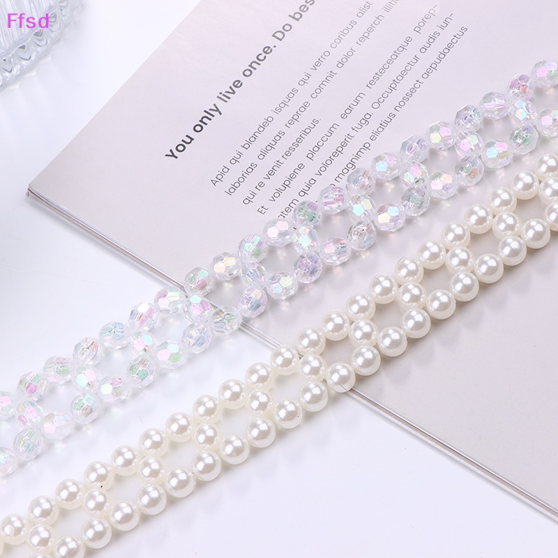 Dây Đeo Túi Xách Mở Rộng Đính Ngọc Trai Thanh Lịch Kiểu Pháp {Ffsd}