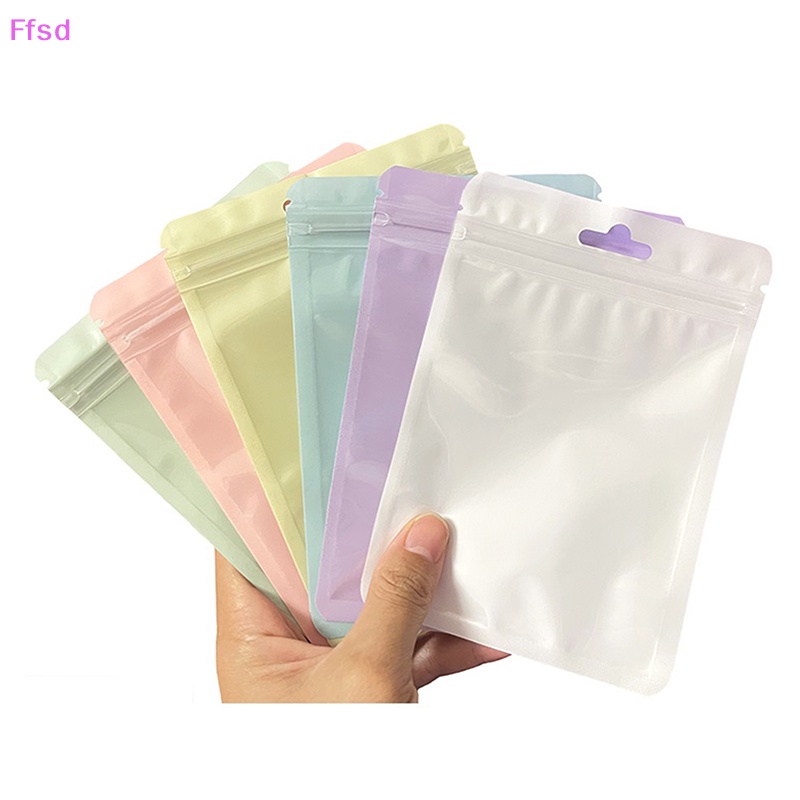 Set 10 Túi Đựng Thẻ Ảnh Thần Tượng Kpop Màu Kẹo