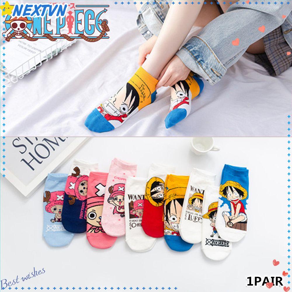 NEXTVN 1 Đôi TấT NgắN Unisex HìNh Luffy Chopper Dễ Thương (10 KiểU)