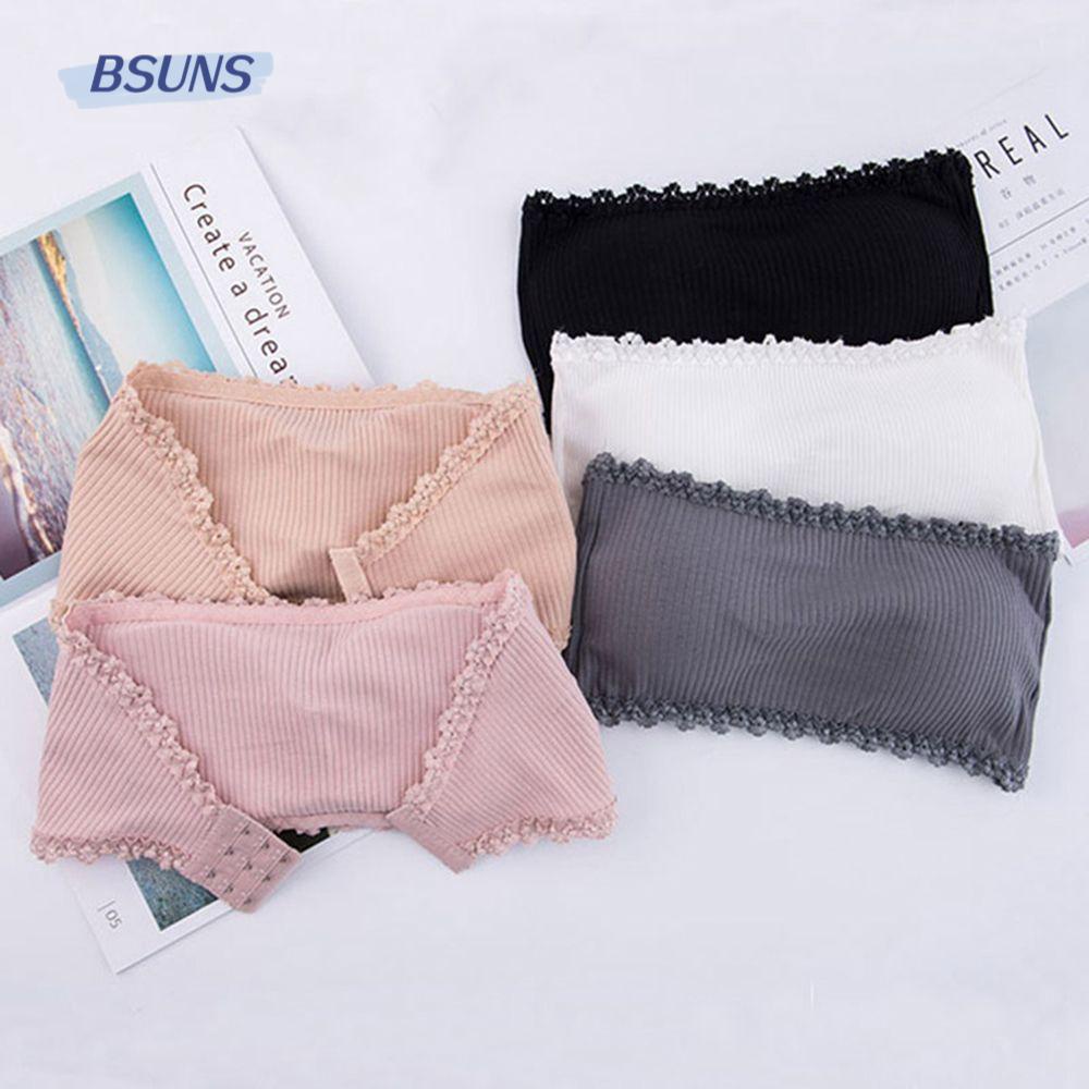 BSUNS Áo Ống Lửng Không Đường May Gợi Cảm Thời Trang Cho Nữ