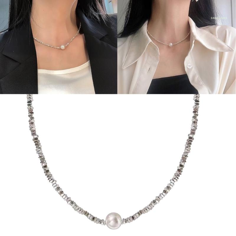 Vòng Cổ Choker Bằng Bạc Thời Trang Dành Cho Nữ