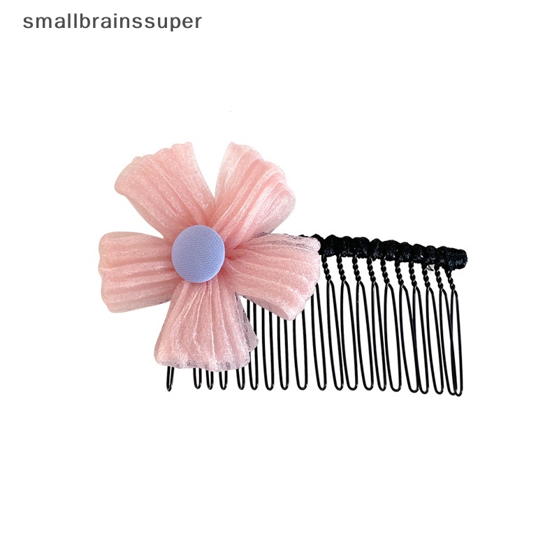 Kẹp Tóc Đính Nơ Hoa Nhỏ Xinh Xắn Thời Trang Cho Bé Gái SBS