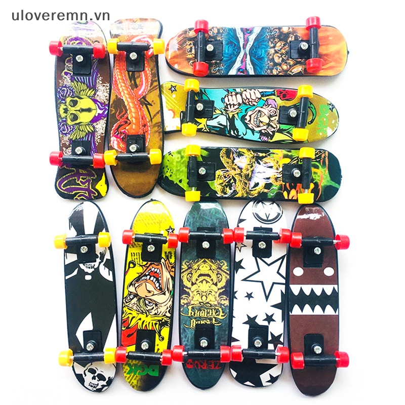 Uloveremn 1 Ván Trượt Ngón Tay mini Bằng Nhựa Sáng Tạo