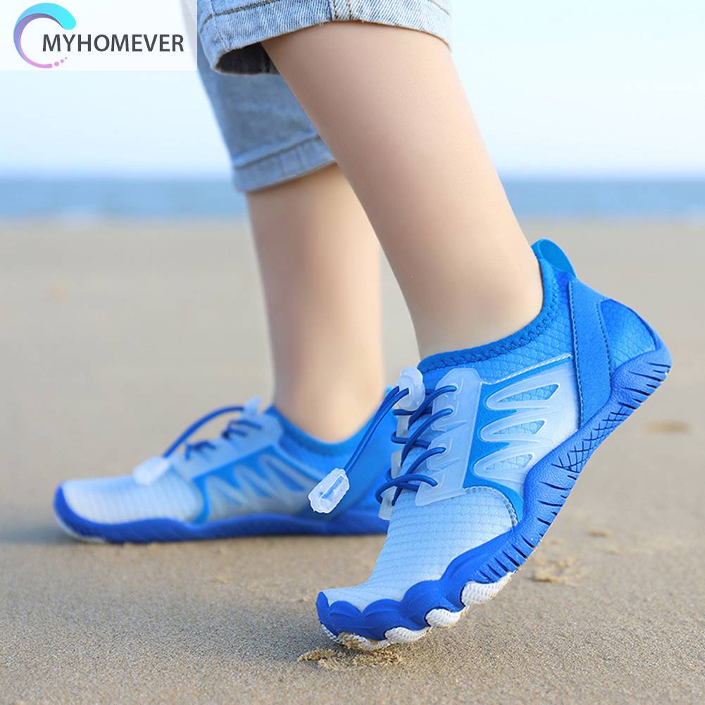 Giày Cao Su Đi Biển Thoáng Khí Nhanh Khô Thoải Mái Cho Bé