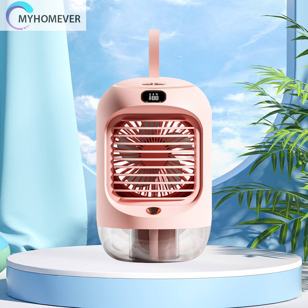 Quạt Điều Hòa 3600mAh 3 Tốc Độ Tiện Dụng Cho Gia Đình / Văn Phòng