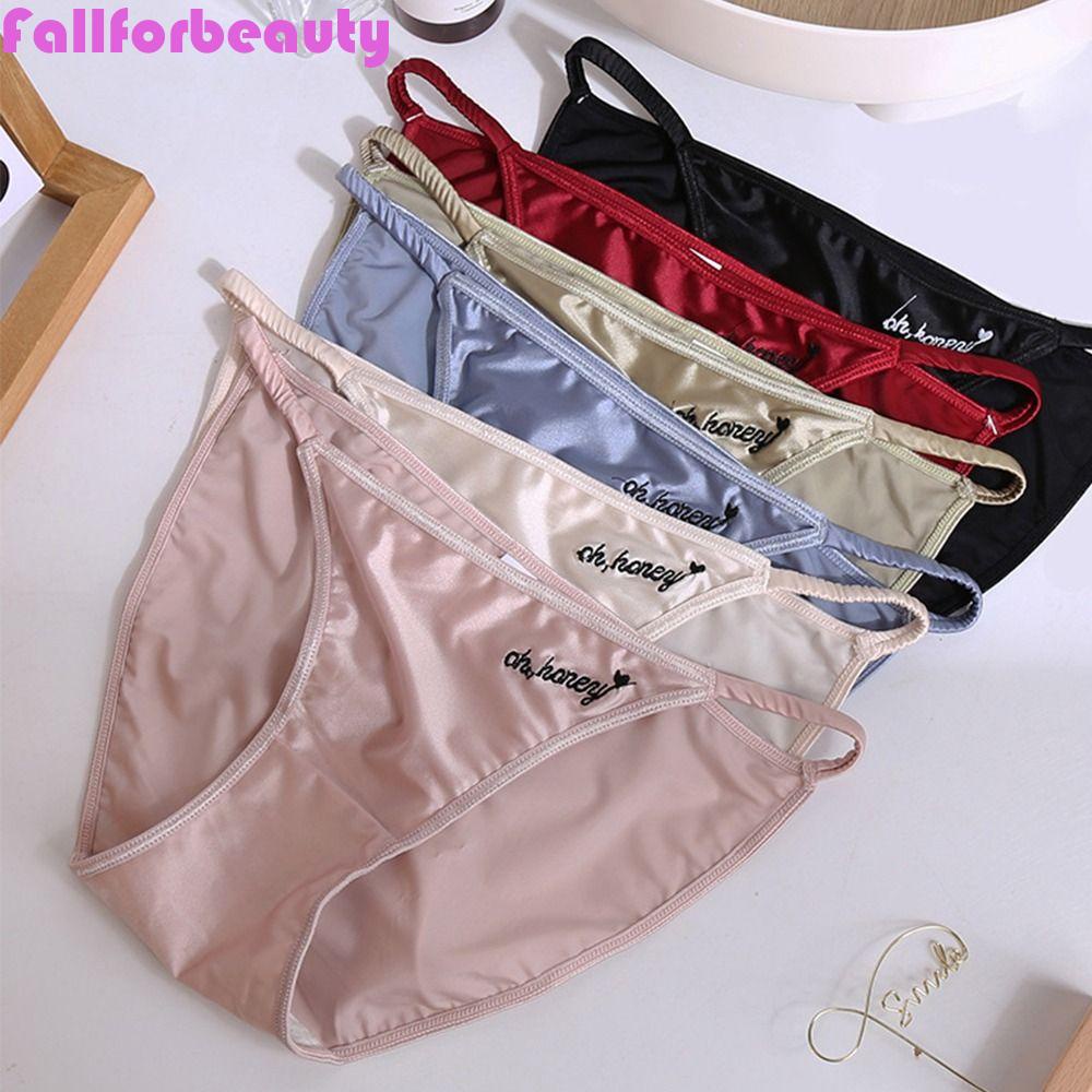 FALLFORBEAUTY Quần Lót Cotton Màu Sắc Ngọt Ngào Cho Nữ