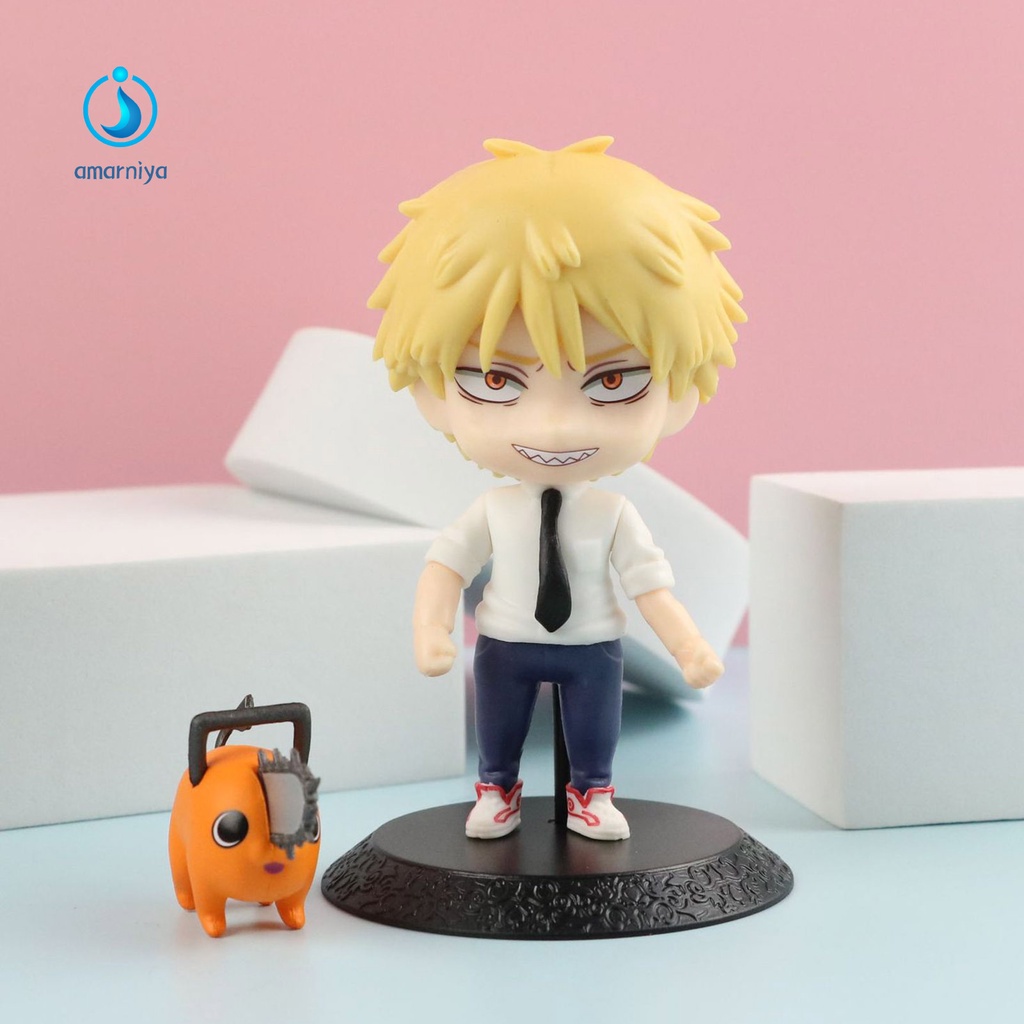 1 Bộ Mô Hình Nhân Vật Nam Cưa Xích Làm Quà Sinh Nhật Dễ Thương