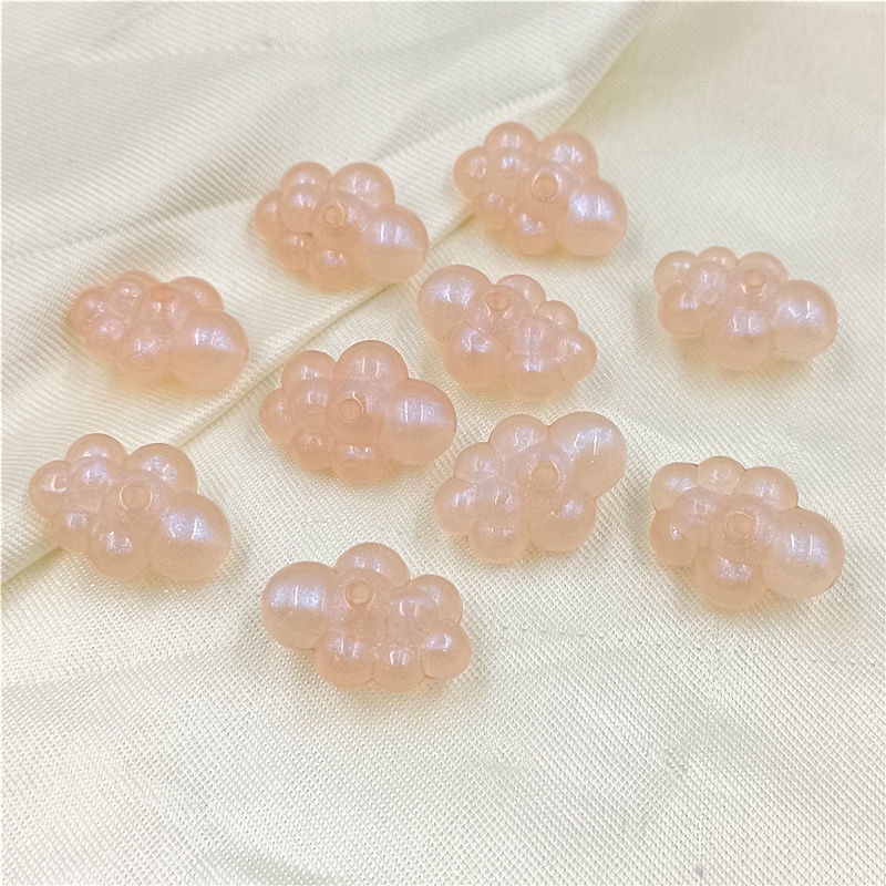 Set 10 Hạt Acrylic Merman Dùng Làm Vòng Tay / Vòng cổ Thời Trang DIY