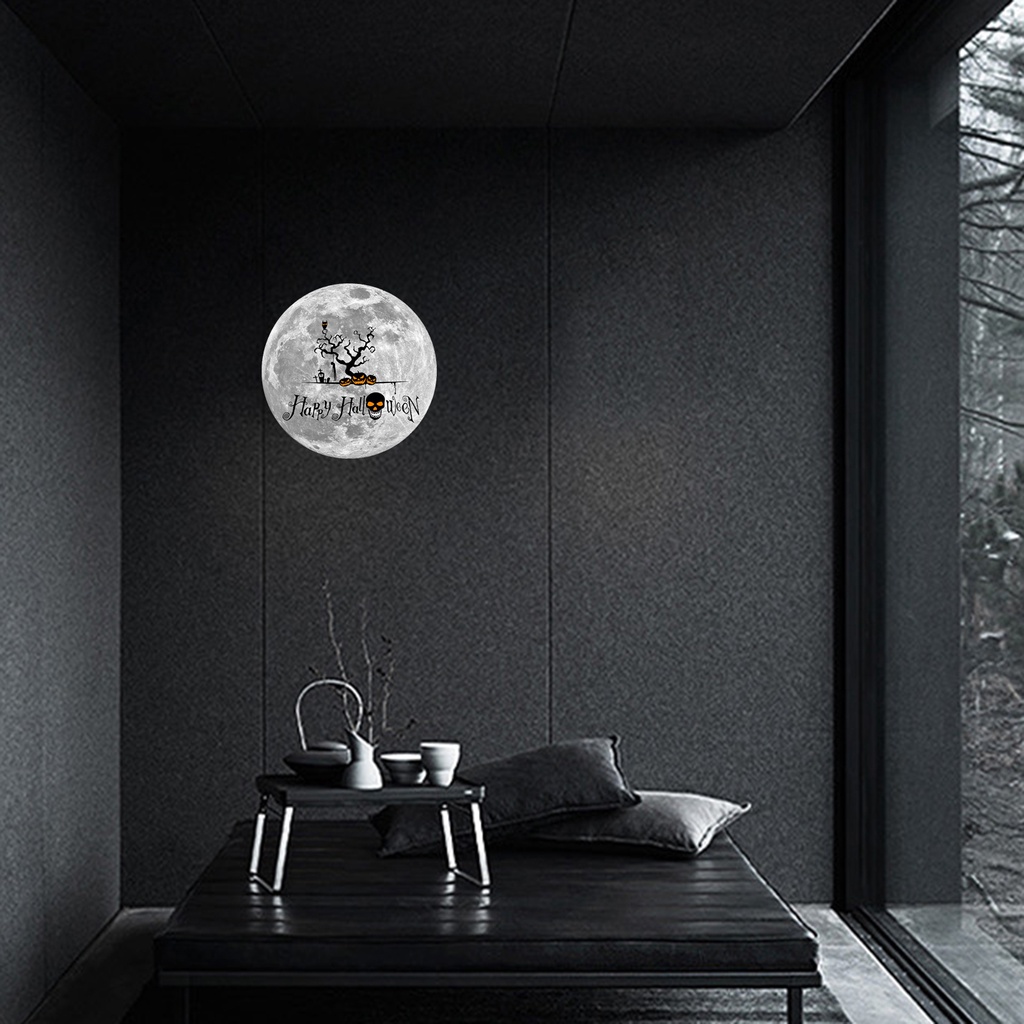 Miếng Dán Tường Dạ Quang Bằng PVC Hình Kinh Dị Trang Trí Phòng Trẻ Em