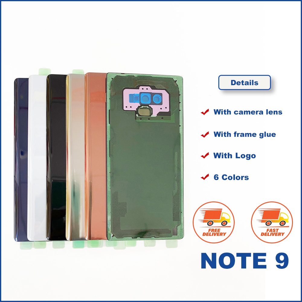 Mặt Lưng Điện Thoại Bằng Kính Thay Thế Chuyên Dụng Cho Samsung Galaxy Note 9 N960 Samsung Galaxy N960F