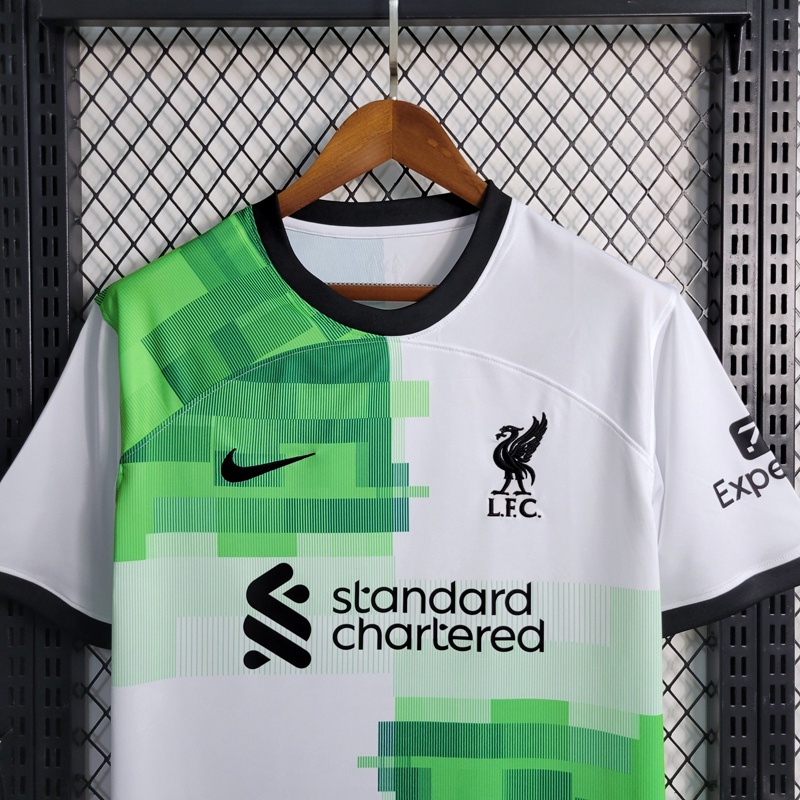 Áo Bóng Đá Sân Khách Liverpool 23-24 2023 / 24