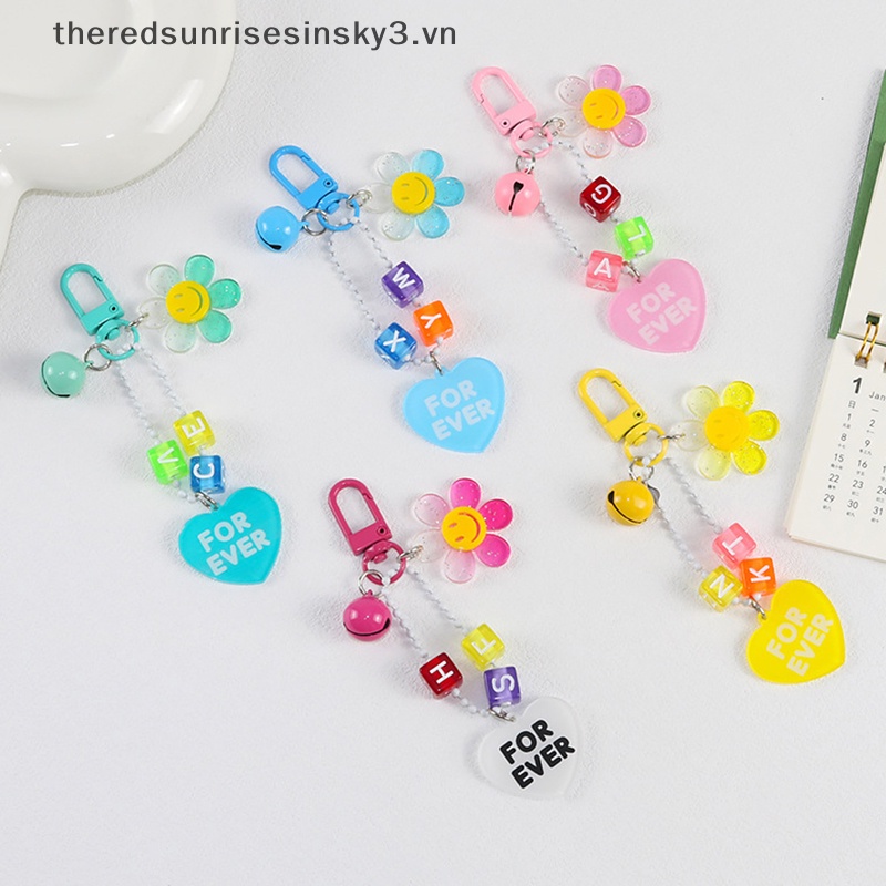 1 Móc Khóa Hình Hoa Hướng Dương Dễ Thương Dành Cho Nữ