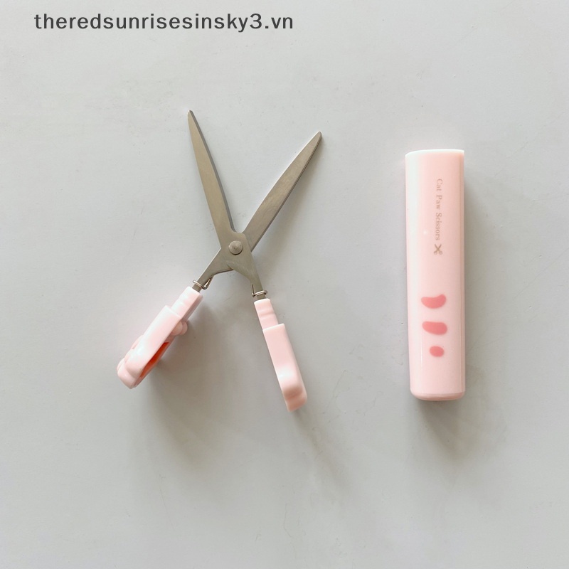 Bộ 8 Cục Tẩy Hình Dấu Chân Mèo Màu Hồng Thời Trang Dành Cho Bé Gái