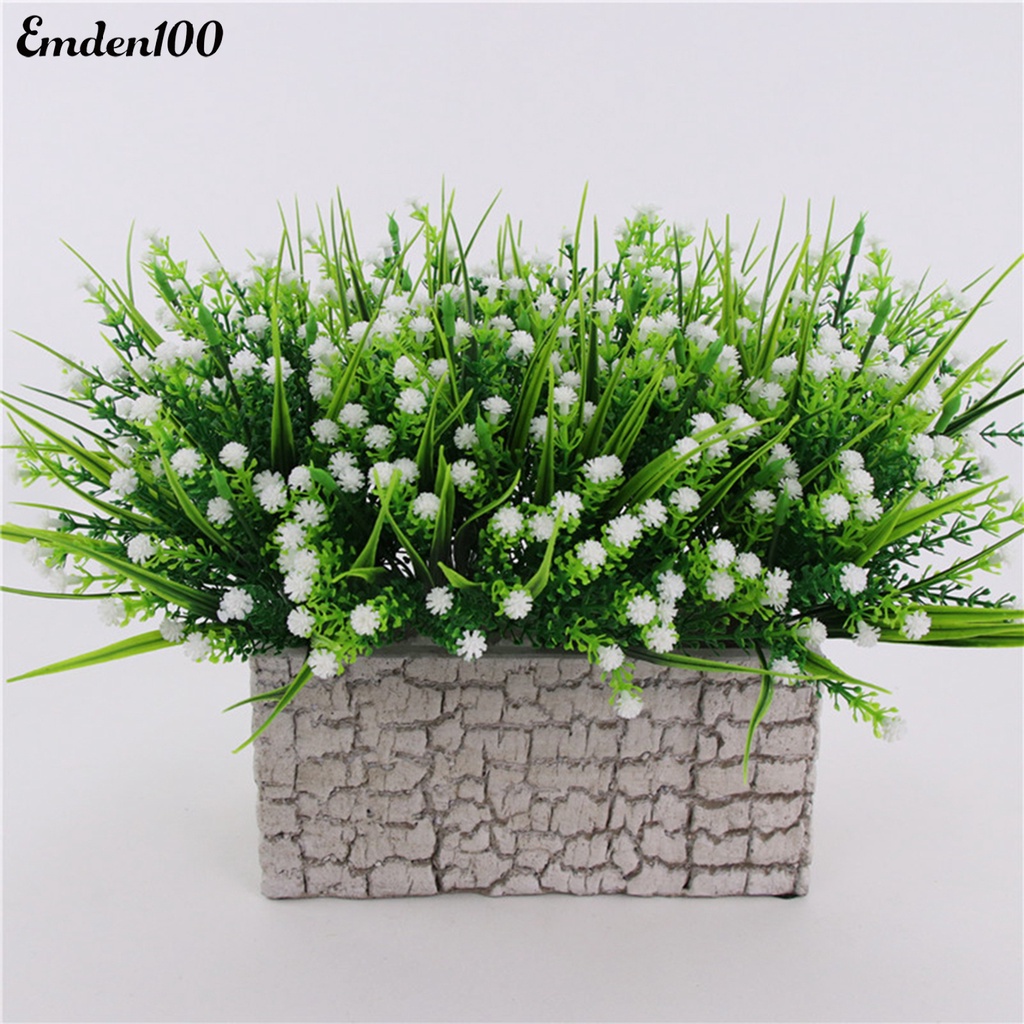 [EMDEN] Bó Hoa Nhân Tạo 5 Nhánh Lâu Trôi Bằng Nhựa Thân Thiện Với Môi Trường Chống Thấm Nước Mô Phỏng Emsbre