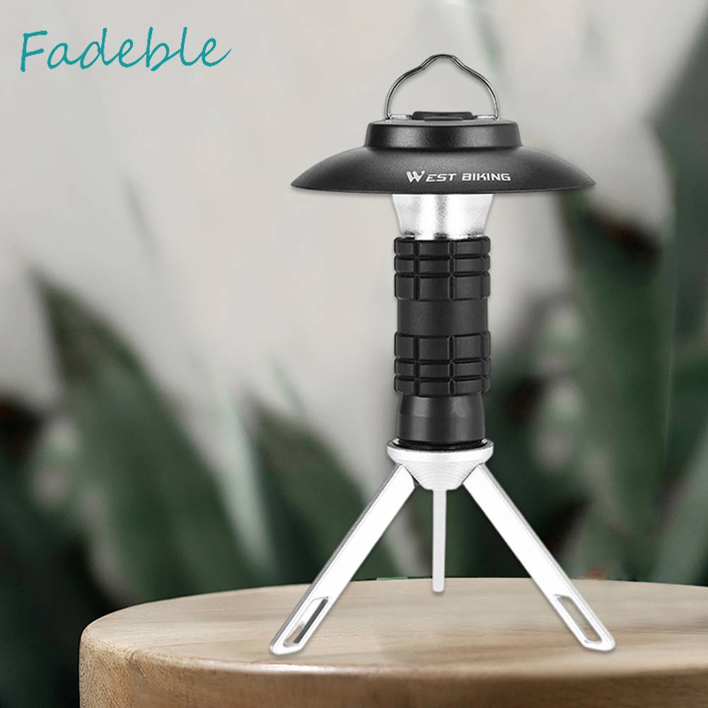 Đèn Pin Sạc USB Mini 2200mAh Mang Đi Cắm Trại Tiện Dụng