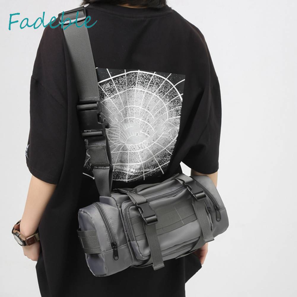 Túi Đeo Chéo Ngực Bằng Nylon Có Thể Điều Chỉnh Dùng Khi Đi Câu Cá / Cắm