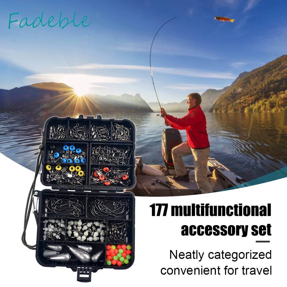 Hộp Đựng Mồi Câu Cá 177 Món Sức Chứa Lớn