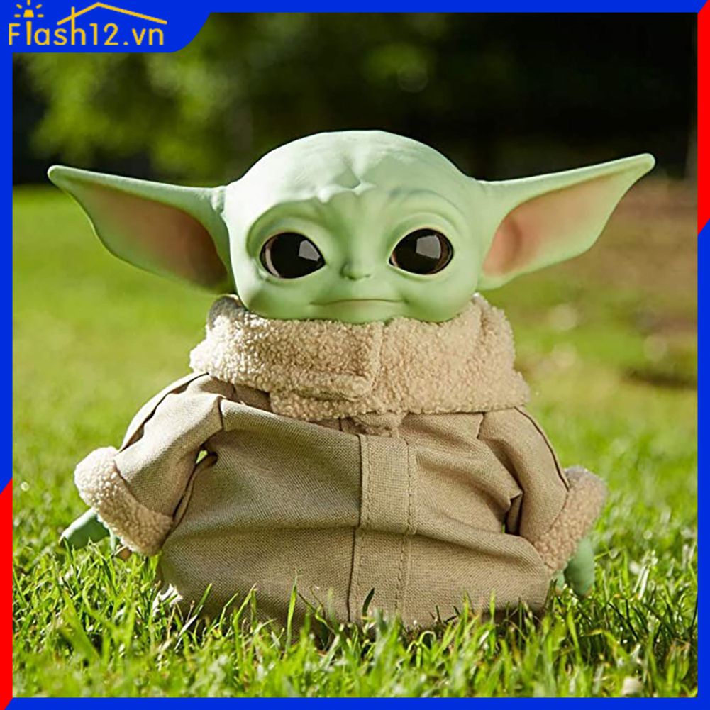 28cm The Child Yoda Nhồi Bông Sang Trọng Đồ Chơi Hình Búp Bê Chiến Tranh Giữa Các Vì Sao Manroda Người Ngoài Hành Tinh Trang Trí flash12_vn