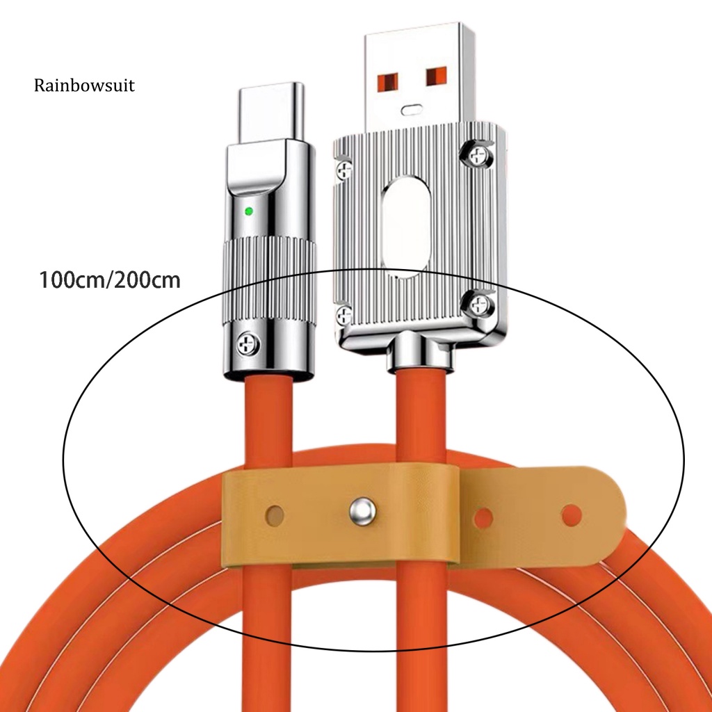 Dây Cáp Sạc Nhanh Type-C Chống Mòn An Toàn Cho Văn Phòng