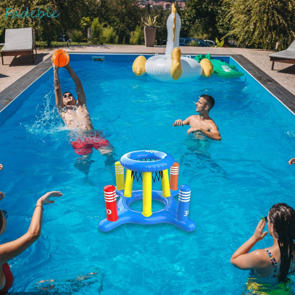 Đồ Chơi Ném Bóng Rổ Bơm Hơi Đứng Bằng PVC Dành Cho Trẻ Em Và Người Lớn