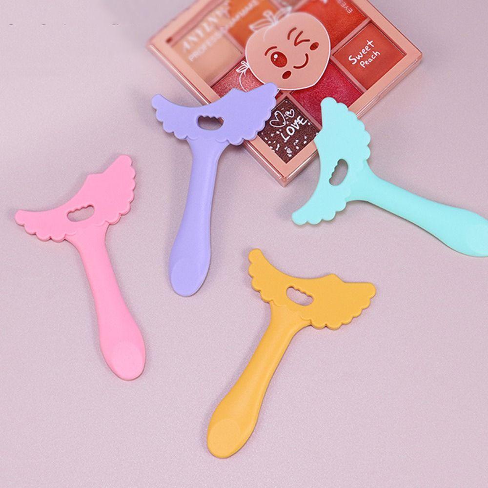 LOMBARD Khuôn Kẻ Mắt Có Thể Tái Sử Dụng Kèm Cọ Chải Lông Mi Lông Mày Tơ Tằm Dễ Định Hình Cho Nữ