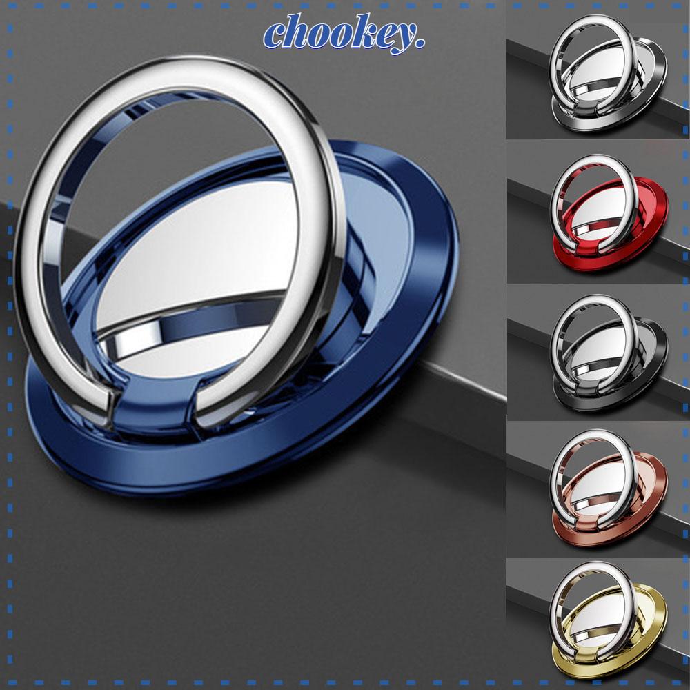 CHOOKEY Giá Đỡ Điện Thoại Dạng Nhẫn Bằng Kim Loại Gắn Xe Hơi Tiện Dụng