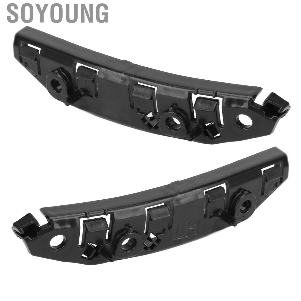 Soyoung Front Bumper Bracket Shockproof Side Retainer Mounting Brackets Replacement For Tesla Model 3 2017 to 2023