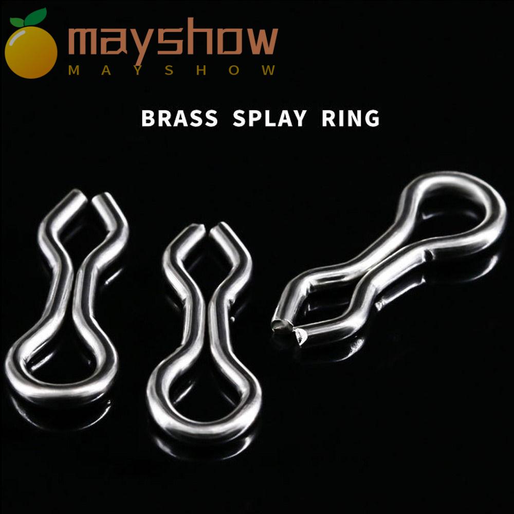 MAYSHOW Set 100 Móc Câu Cá Màu Vàng Mới