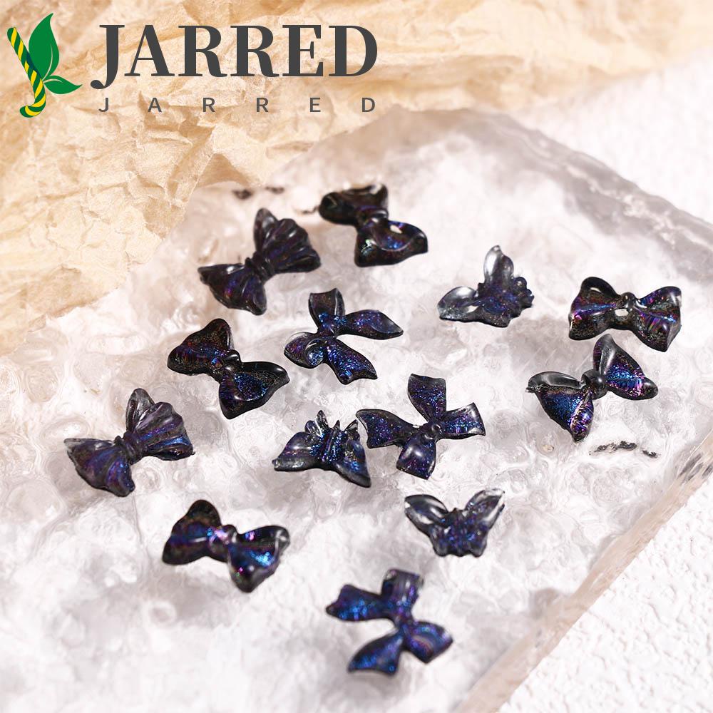 JARRED Phụ Kiện Nơ Đính Trang Trí Móng Tay Thời Trang Hàn Quốc