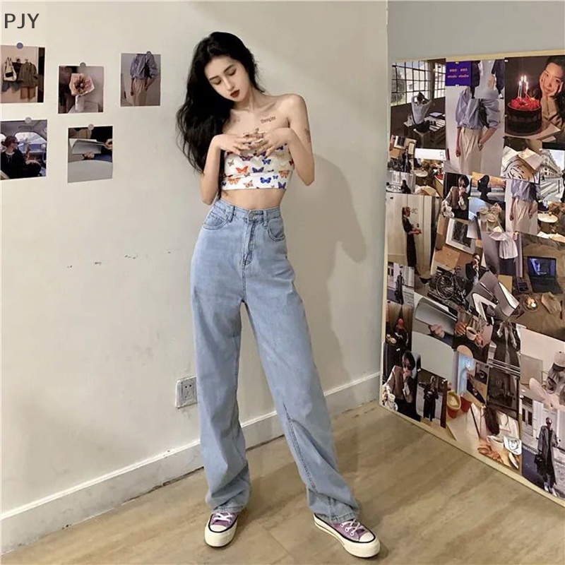 Áo Không Dây Dáng Ôm In Hình Bướm Thời Trang Mùa Hè Quyến Rũ Dành Cho Nữ PJ