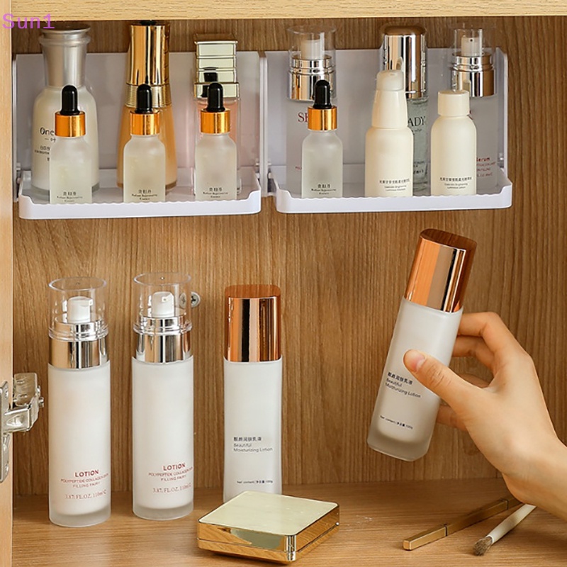 Sun1 &gt; Giá Đỡ Mỹ Phẩm Gắn Tường Không Cần Khoan Có Thể Điều Chỉnh