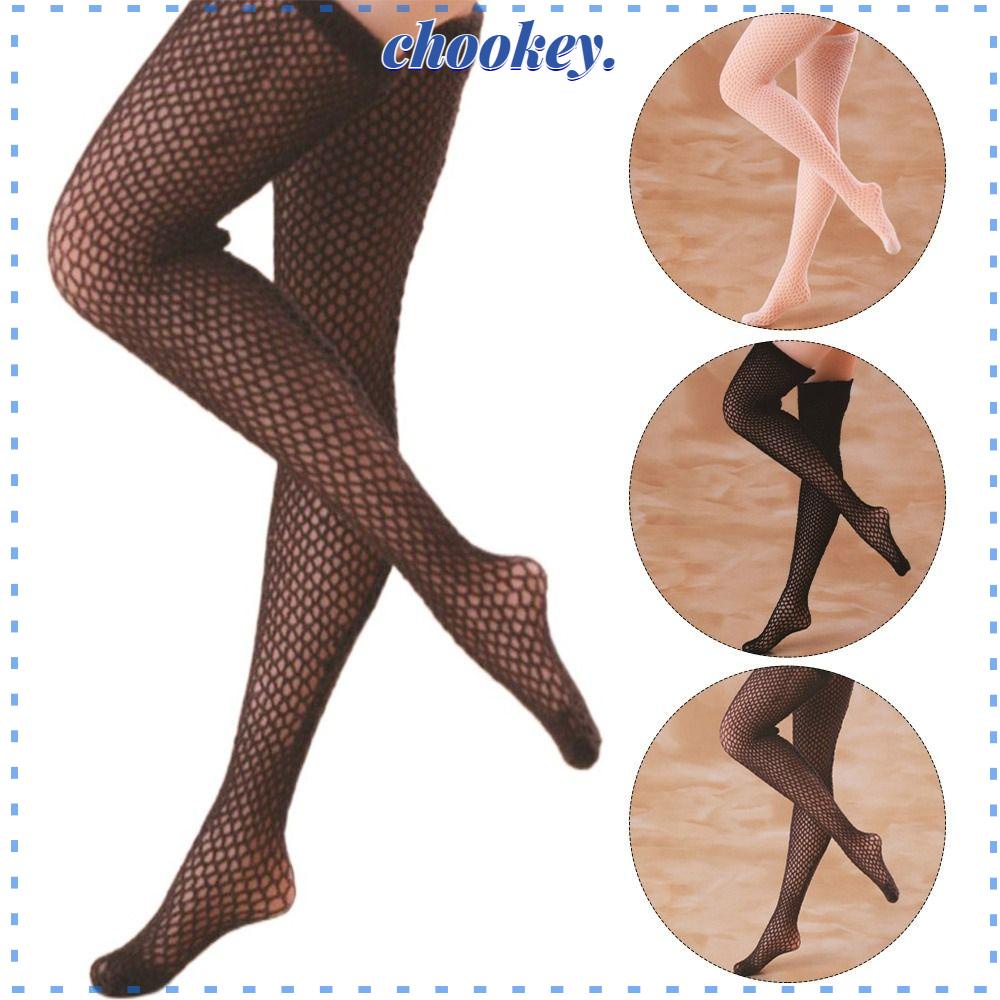 CHOOKEY 1 Đôi Tất Lưới 3D Thời Trang Cho Búp Bê