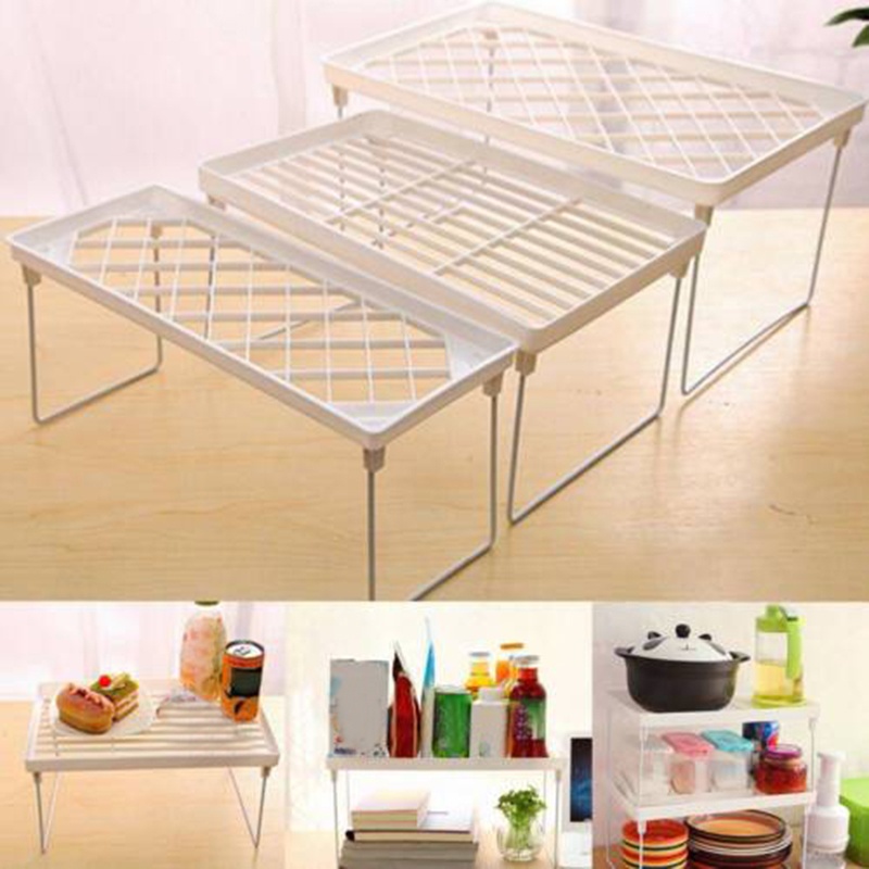 Giá Đỡ Bằng Kim Loại Tiết Kiệm Không Gian Cho Nhà Bếp Văn Phòng