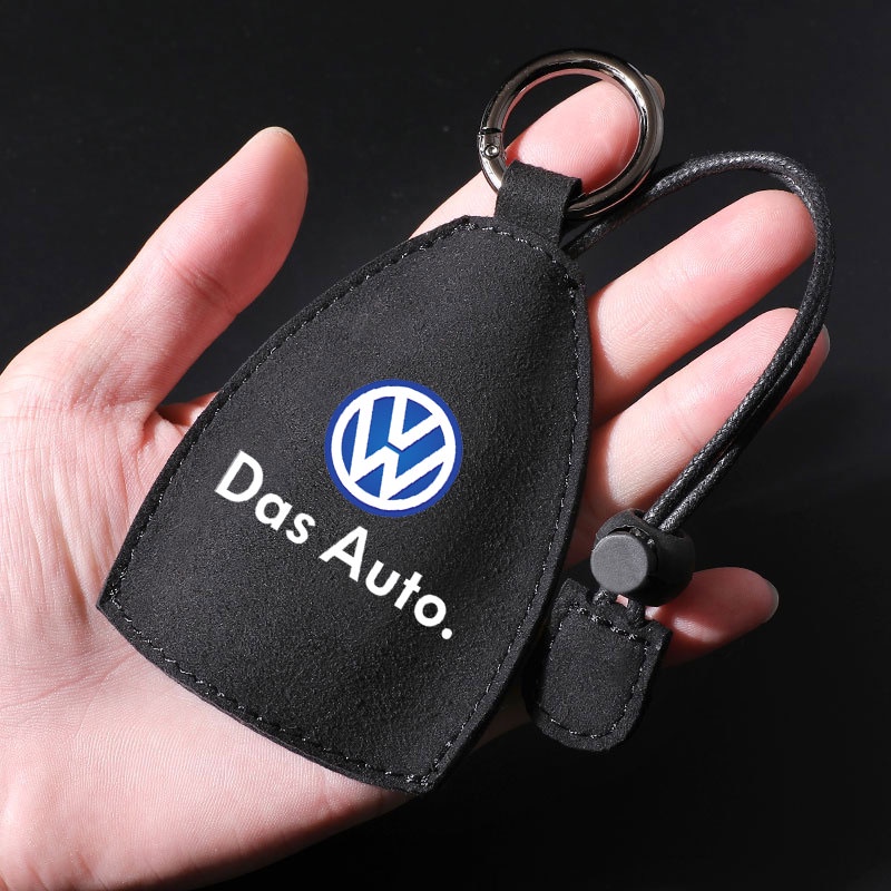 Vỏ Da Lộn Bảo Vệ Chìa Khóa Xe Hơi Volkswagen Polo Fox Gol Up Golf Beetle Santana Sagitar Tiguan Passat Touran Jetta Caddy Shsran