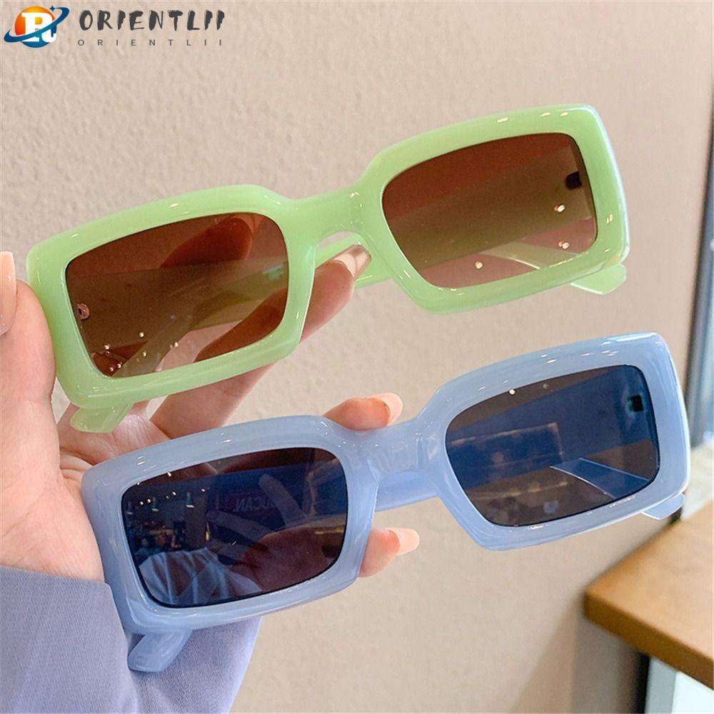 ORIENTLII Kính Mát Hình Chữ Nhật Chống Tia UV400