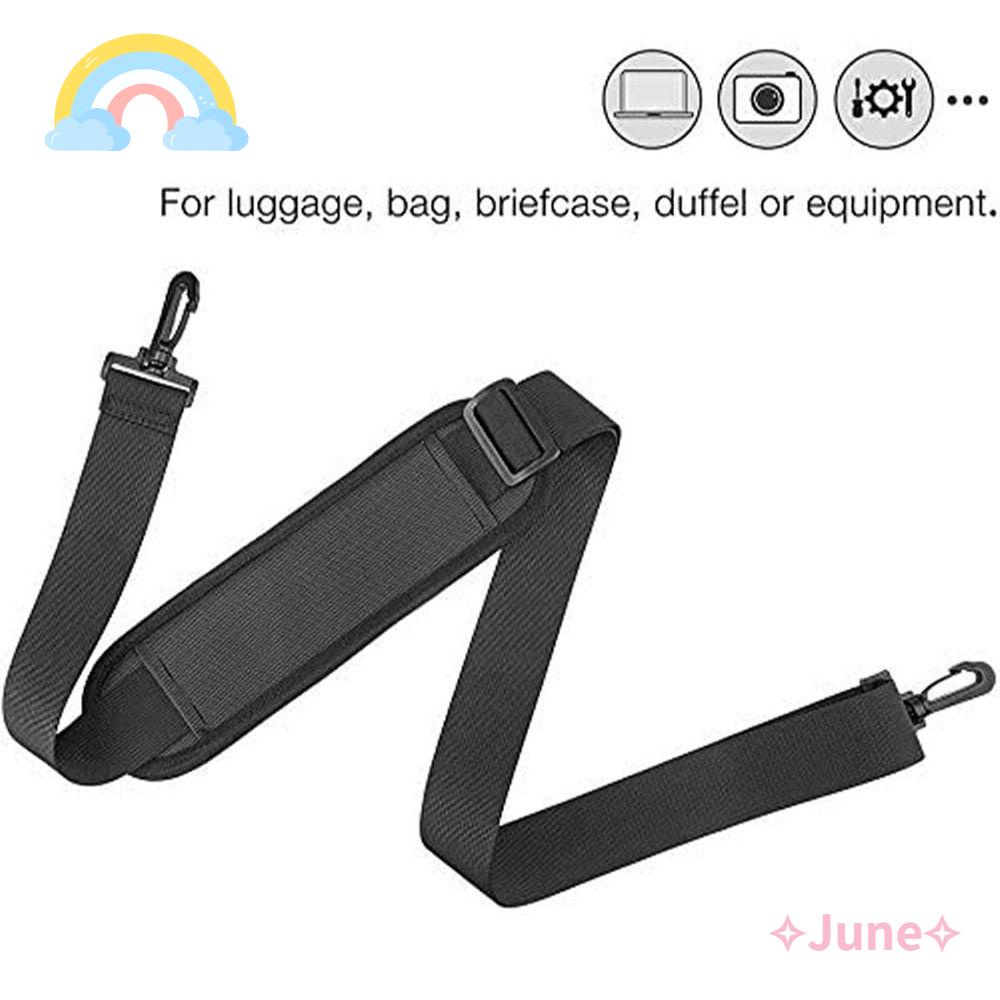 JUNE Dây Đeo Túi Xách 55inch Có Móc Kim Loại