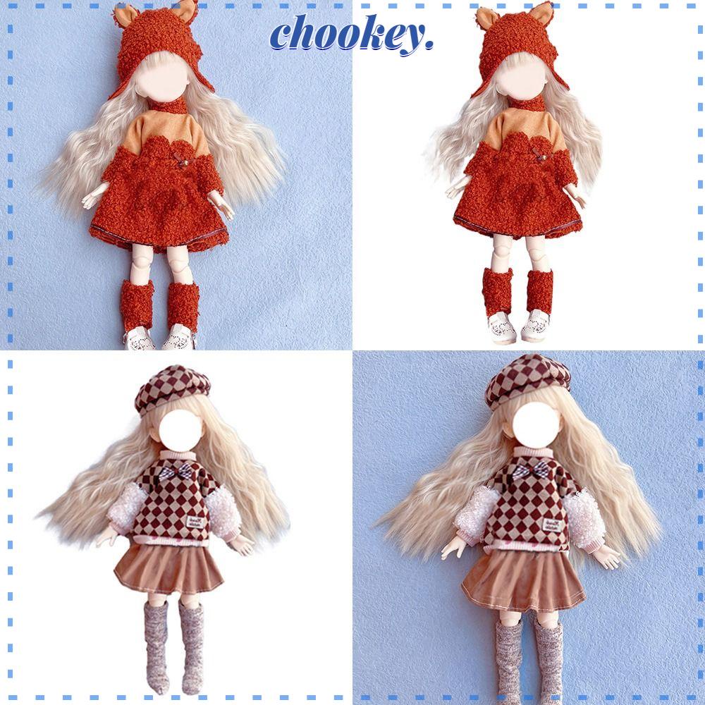 CHOOKEY Đầm Đồ Chơi Búp Bê Thời Trang Xinh Xắn Với Tỷ Lệ 1 / 6